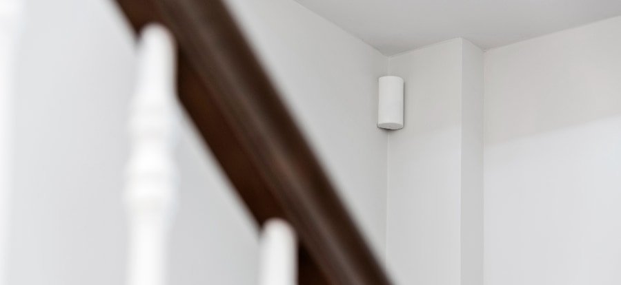 Jamestown motion sensor placement