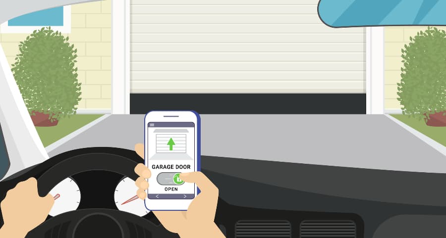 Garage door automation tips for Jamestown